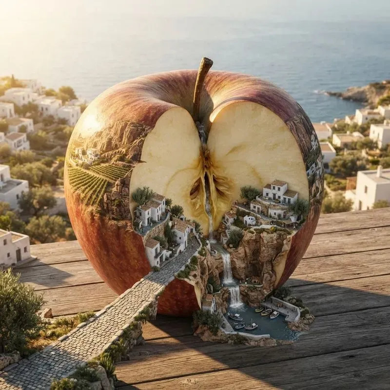 Tiny Worlds In Food Generator