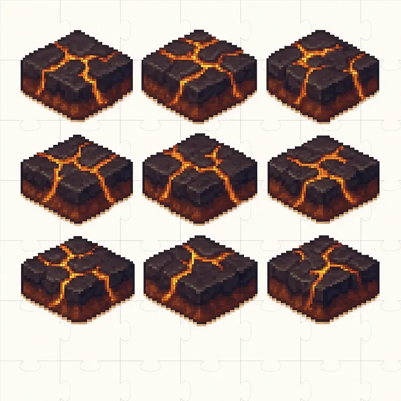 Isometric Pixel Art Tilesets