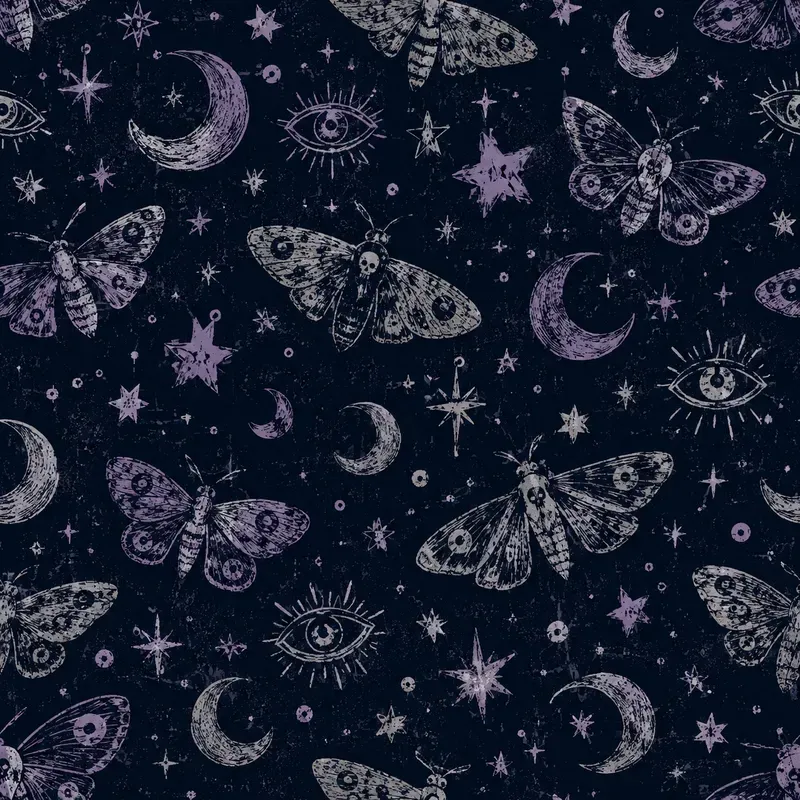 Edgy Grunge Doodle Seamless Patterns