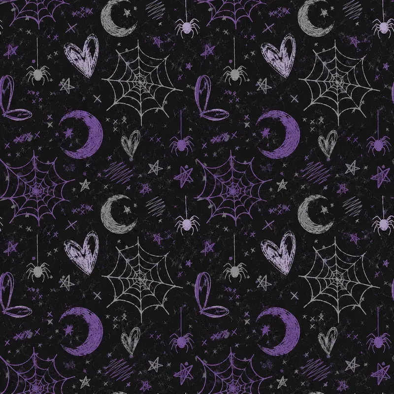 Edgy Grunge Doodle Seamless Patterns