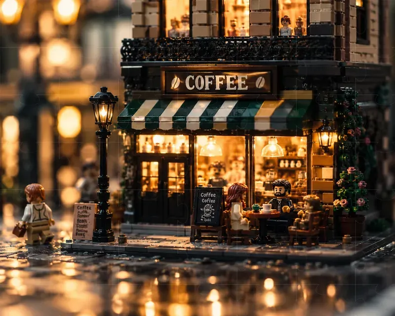 Cinematic Miniature Lego World Scenes