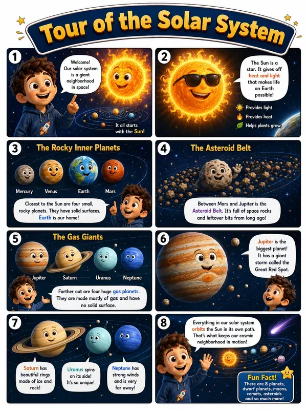 3d Educational Science Storyboards