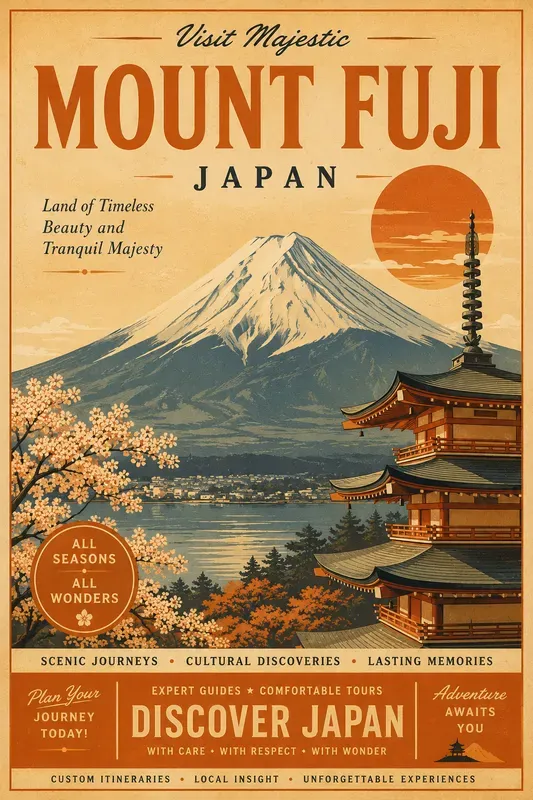 Retro Travel Poster Generator