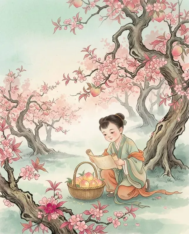 Whimsical Chinese Folk Tale Book Art