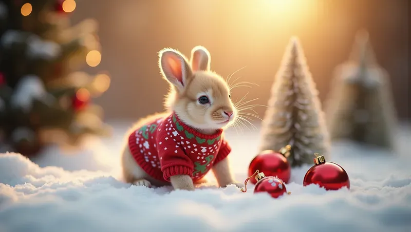 Animals In A Christmas Contexts
