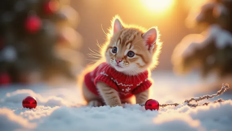 Animals In A Christmas Contexts