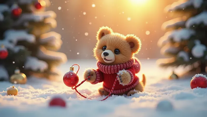 Animals In A Christmas Contexts