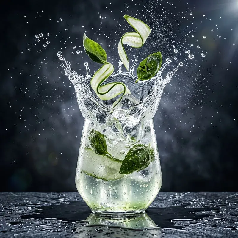 Commercial Splash Beverage Photos