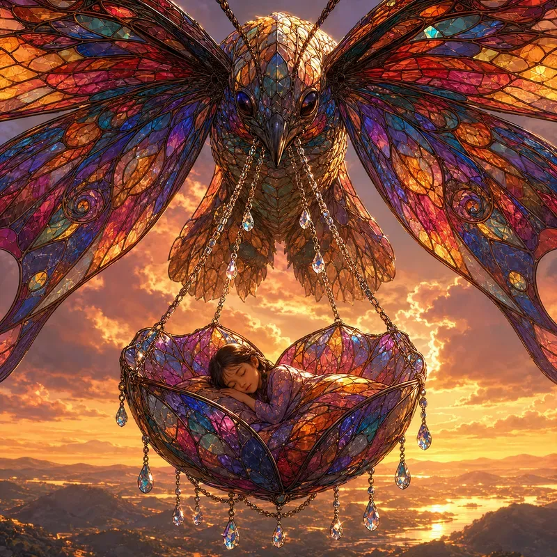 Crystal Wing Cradles