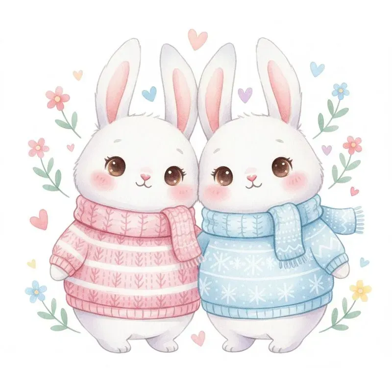 Valentine Nursery Cute Clipart