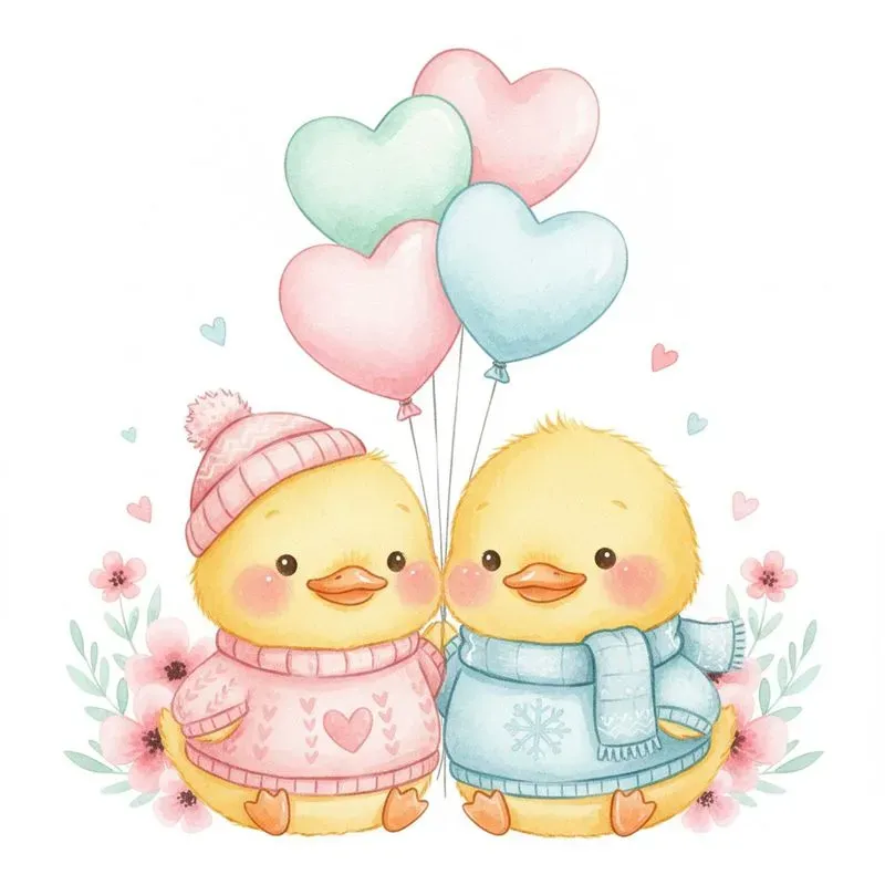 Valentine Nursery Cute Clipart