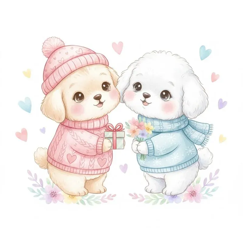 Valentine Nursery Cute Clipart