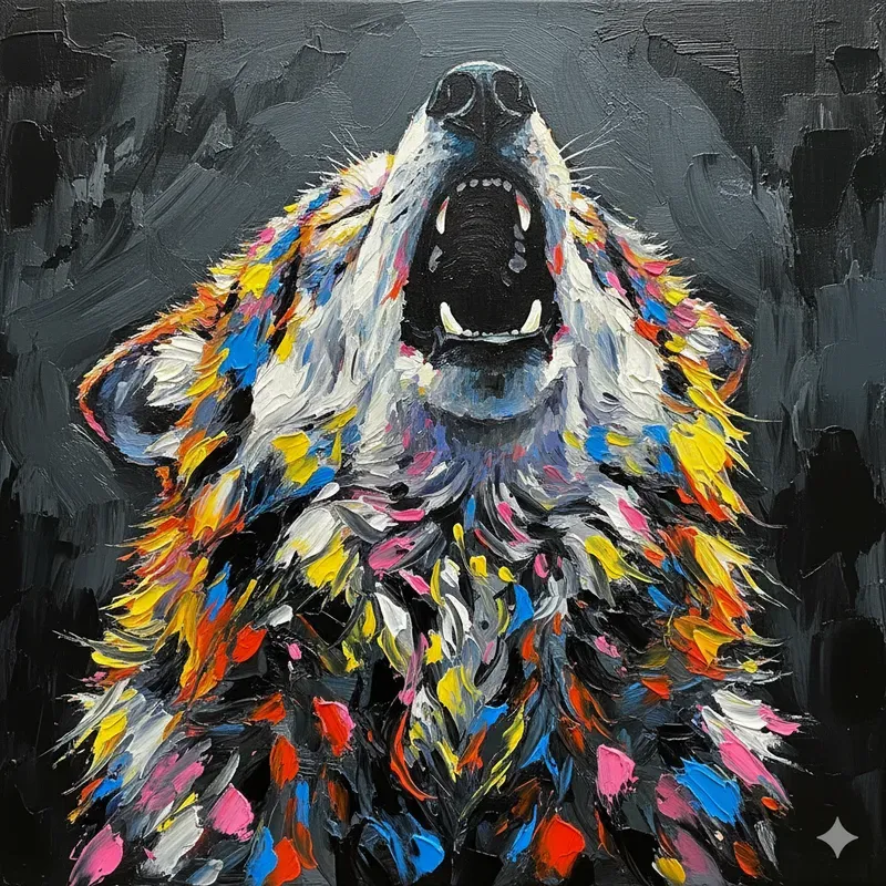 Abstract Portrait Paintings