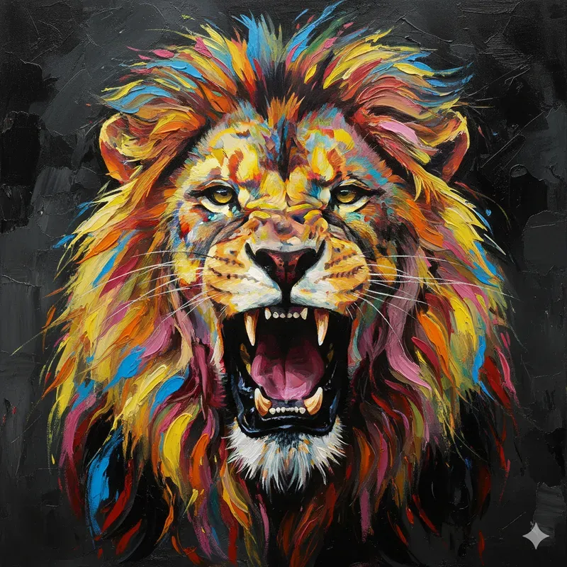 Abstract Portrait Paintings