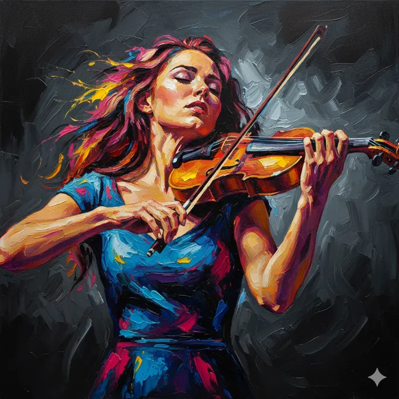 Abstract Portrait Paintings