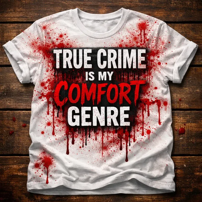 Horror Blood Splatter T Shirts