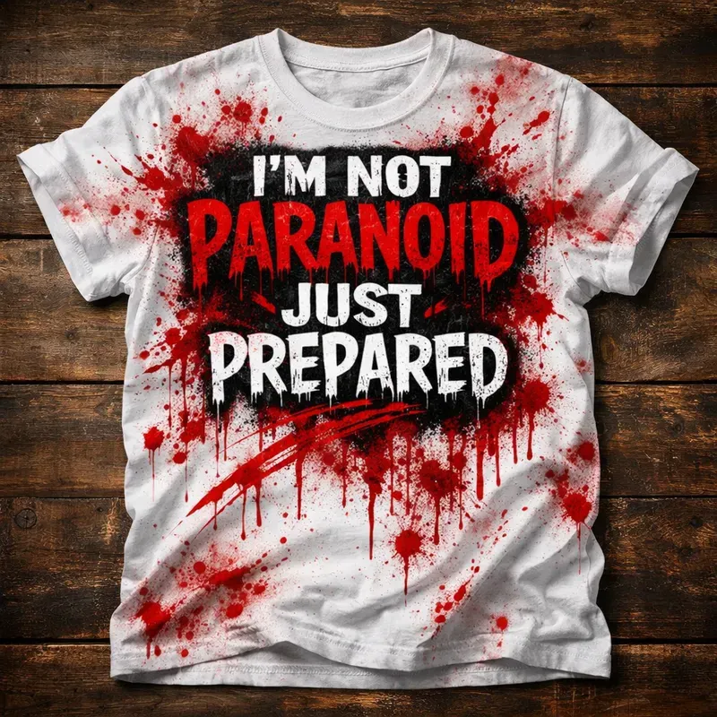 Horror Blood Splatter T Shirts