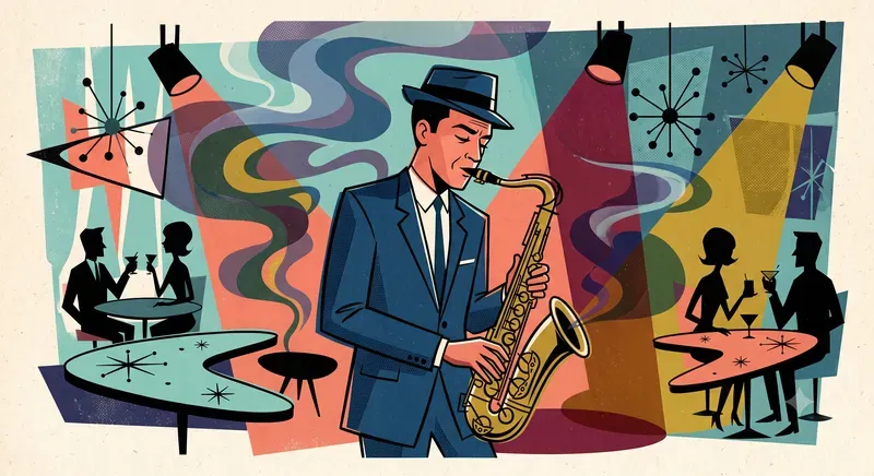Atomic Age Midcentury Illustrations