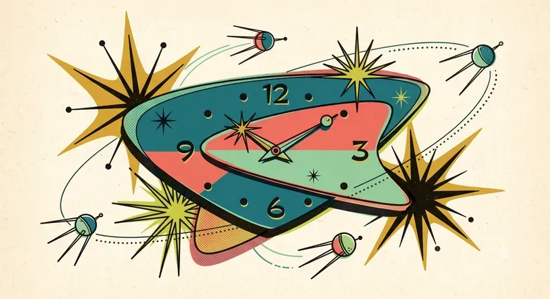 Atomic Age Midcentury Illustrations