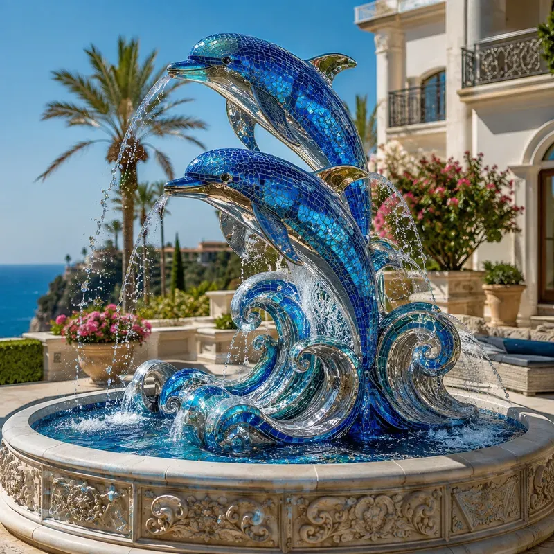 Elegant Garden Fountain Sculptures