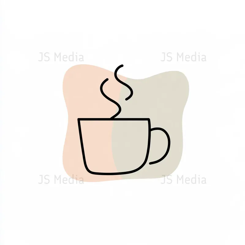 Minimal Line Art Pastel Patch Icons