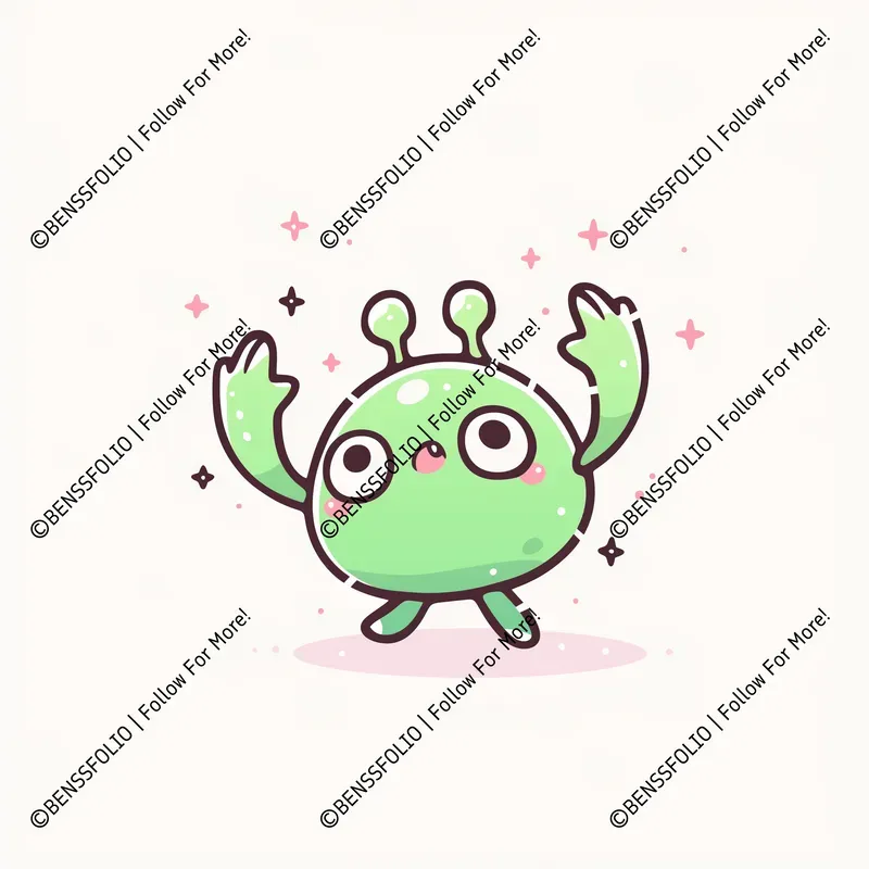 Adorable Kawaii Creatures Icons