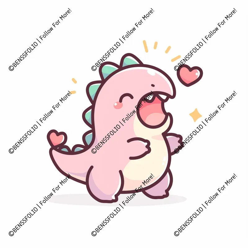 Adorable Kawaii Creatures Icons