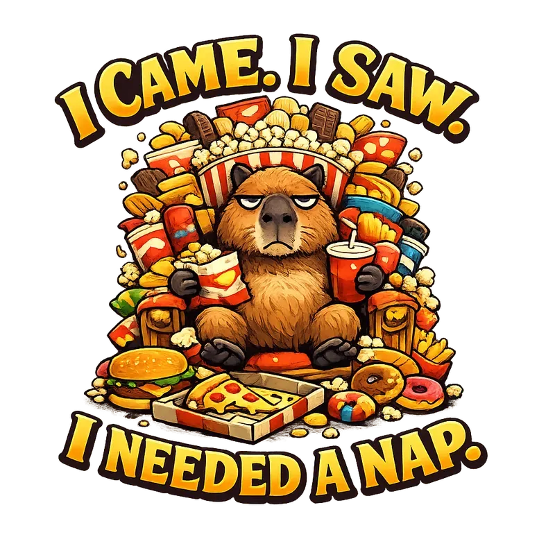 Cursed Cute Animal Humor Tshirts