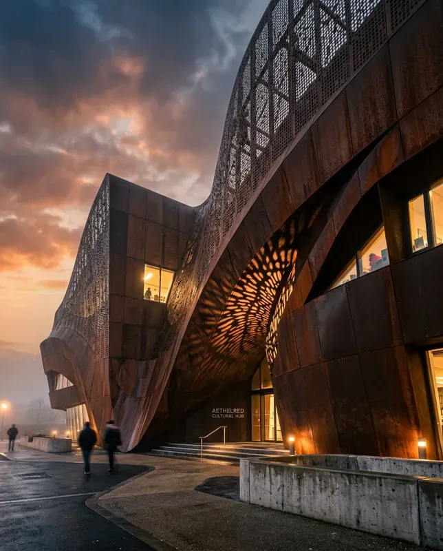 Modernist Architectural Facades