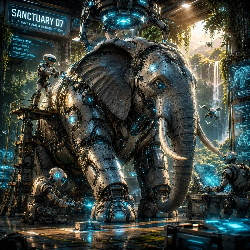 Futuristic Care Worlds