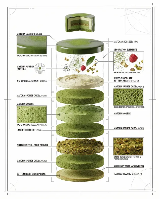 Technical Exploded Recipe Infographics
