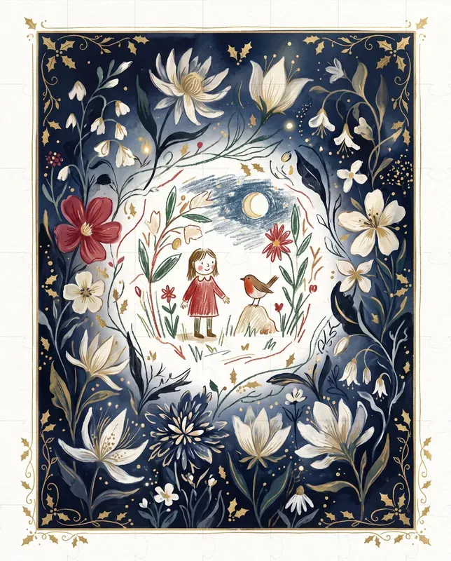 Magical Christmas Storybook Cards
