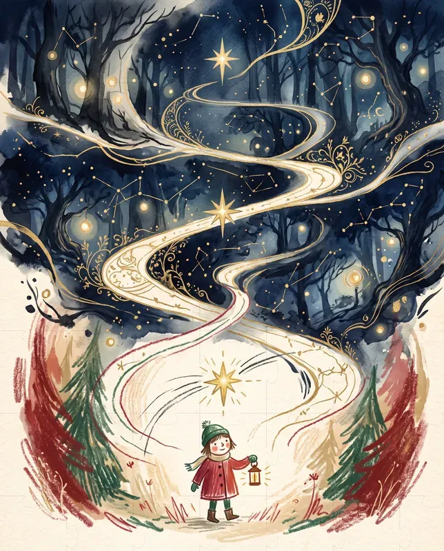 Magical Christmas Storybook Cards
