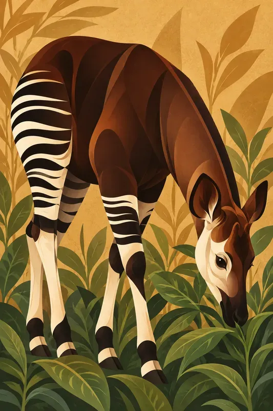 Sleek Modern Animal Commercial Art