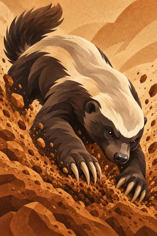 Sleek Modern Animal Commercial Art