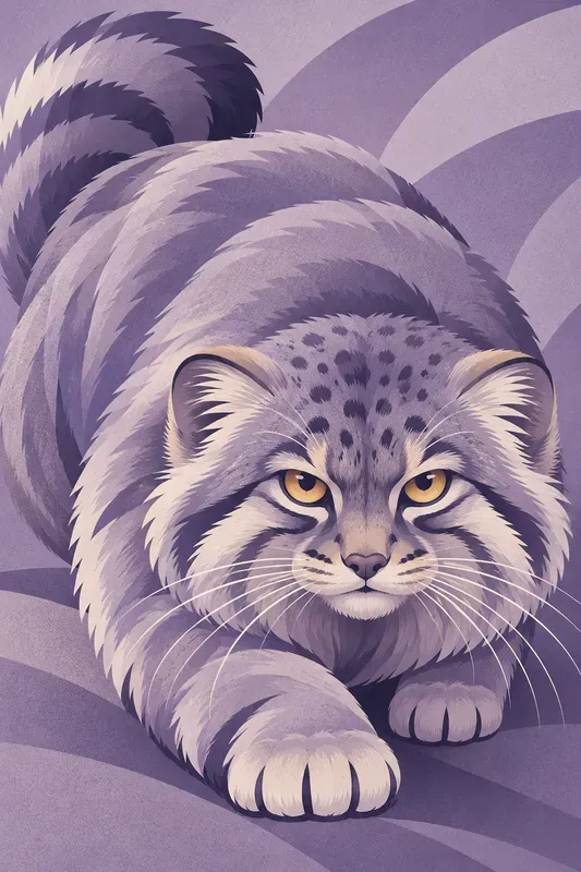 Sleek Modern Animal Commercial Art
