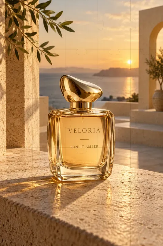Atmospheric Perfume Campaign Frames