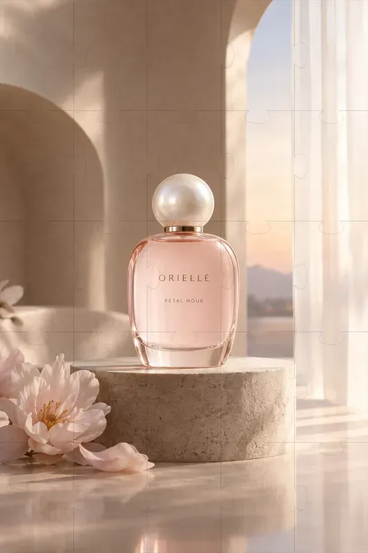 Atmospheric Perfume Campaign Frames