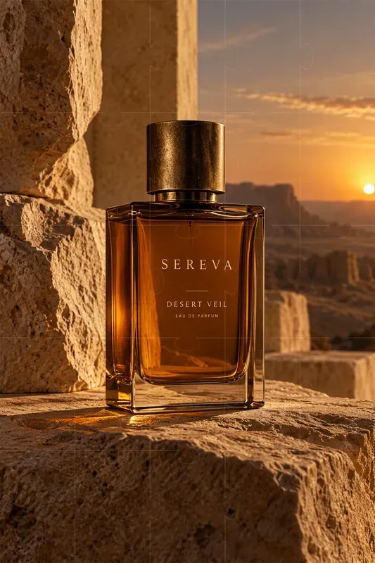 Atmospheric Perfume Campaign Frames