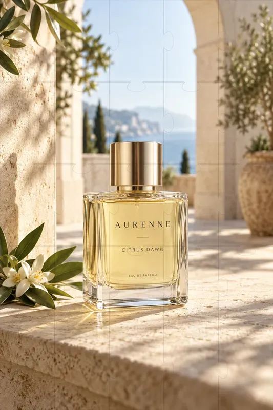 Atmospheric Perfume Campaign Frames