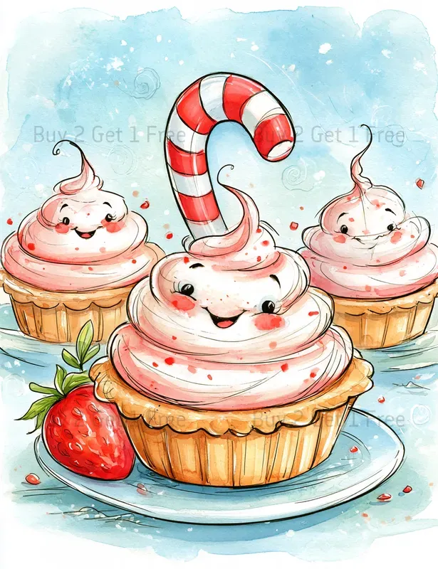 Candy Cane Christmas Journals