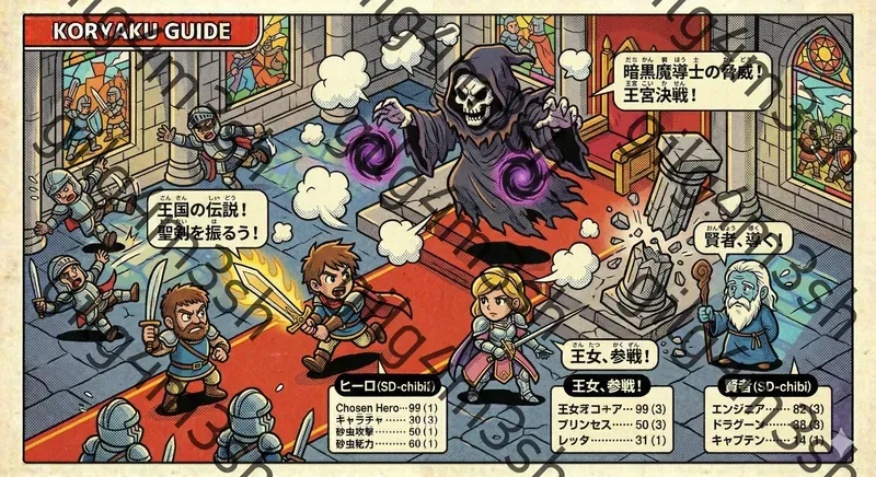 Vintage Isometric Halftone Jrpg Manuals