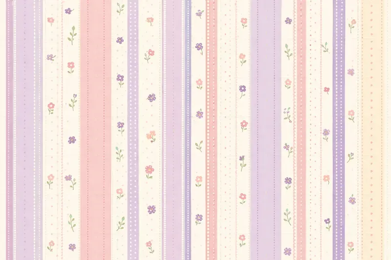 Pastel Vertical Stripe Patterns