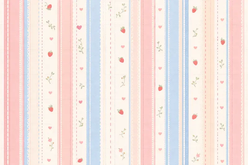 Pastel Vertical Stripe Patterns