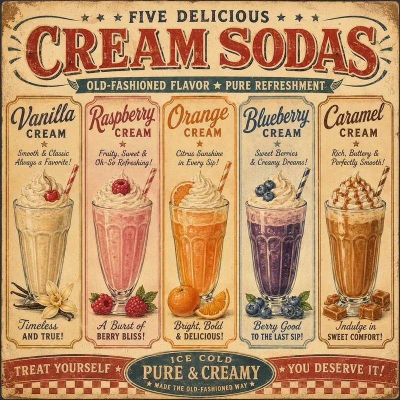 Vintage Soda Americana Posters