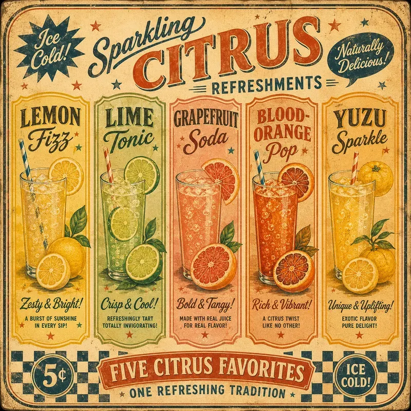 Vintage Soda Americana Posters