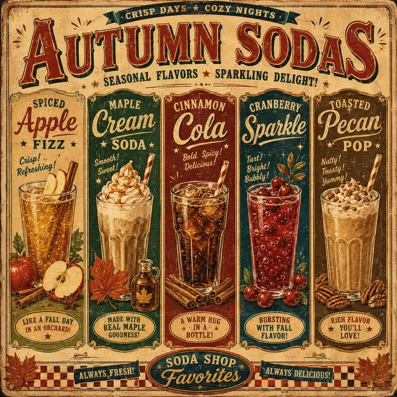Vintage Soda Americana Posters