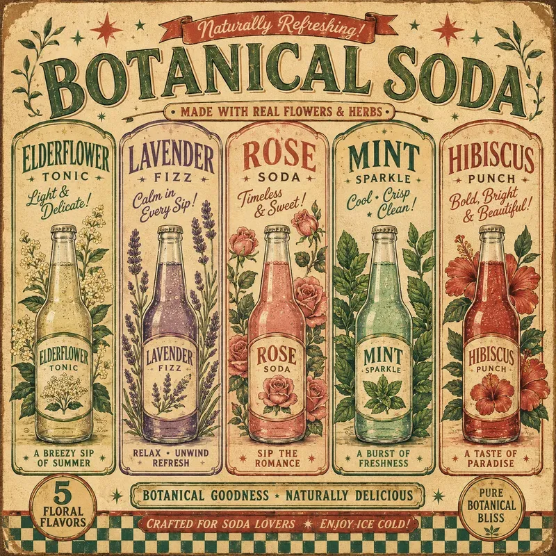 Vintage Soda Americana Posters