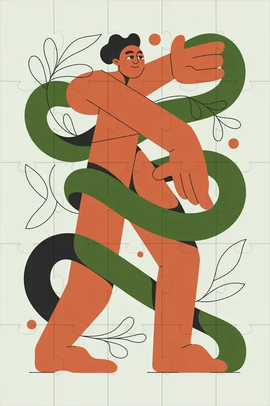 Modern Minimal Stylized Illustrations