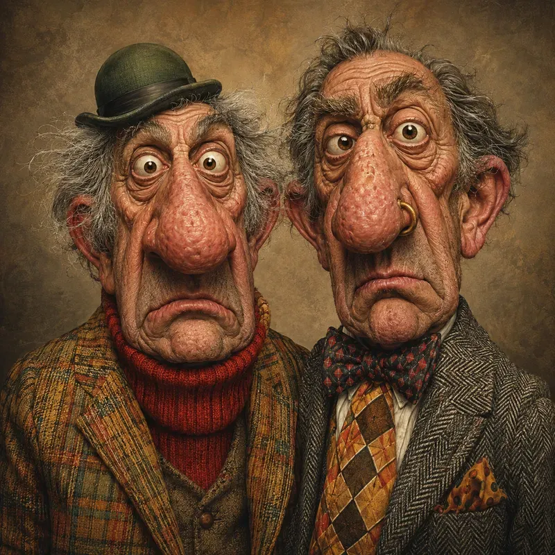 Comically Odd Duos